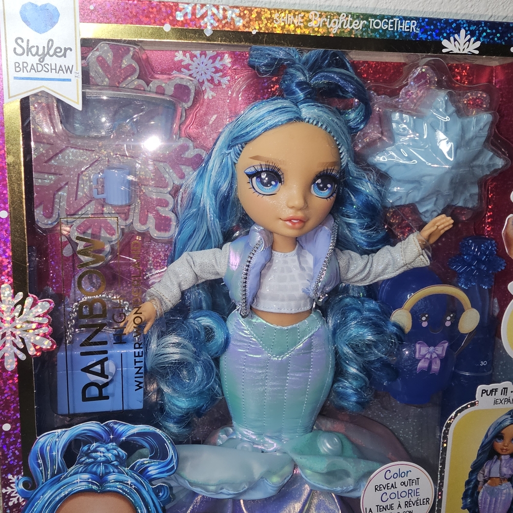 Rainbow High Skyler Bradshaw Mermaid Doll - Blue